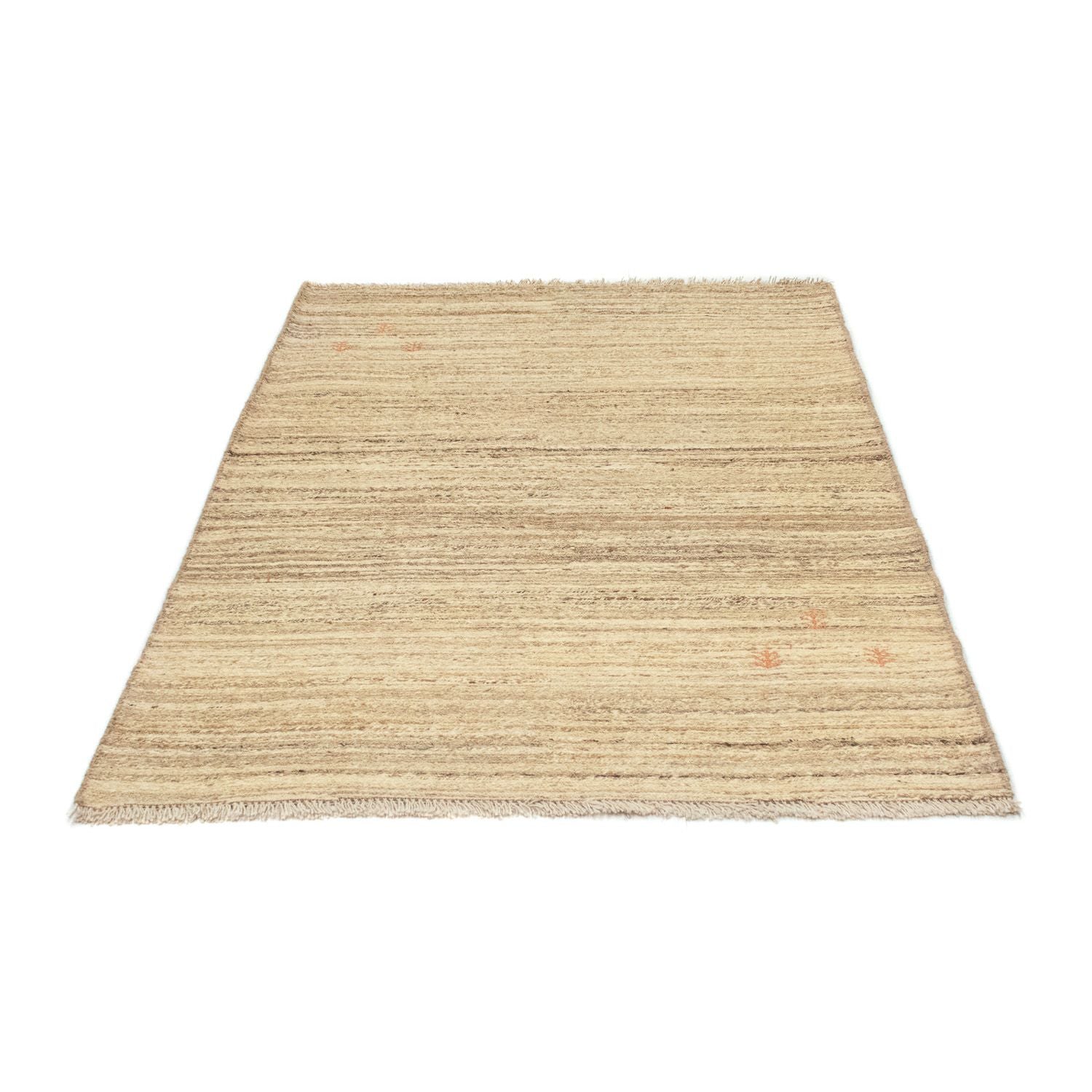 Tapis Gabbeh - Persan - 166 x 118 cm - beige
