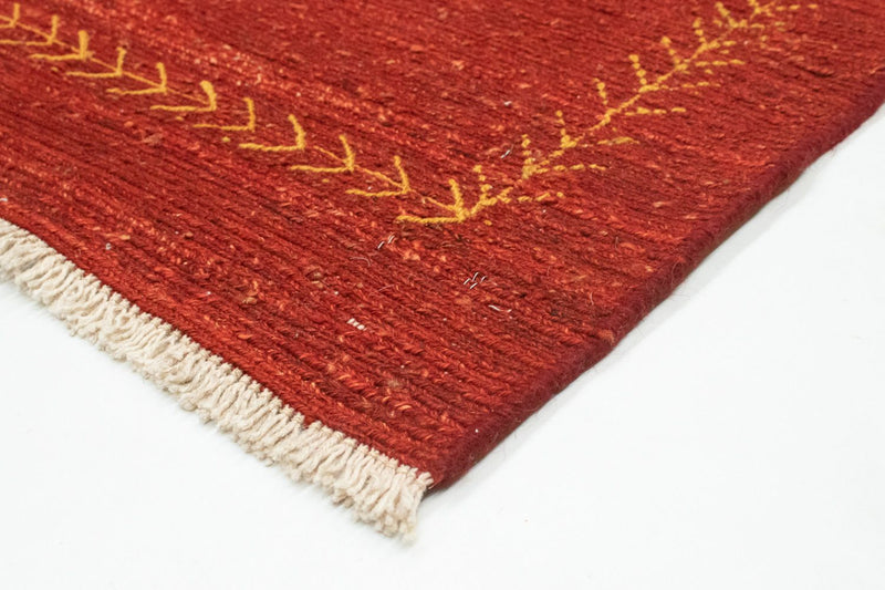 Tapis Gabbeh - Persan - 171 x 118 cm - rouge