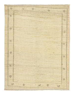 Tapis Gabbeh - Persan - 191 x 150 cm - beige