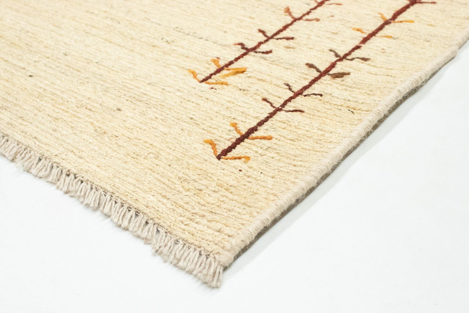 Tapis Gabbeh - Persan - 175 x 117 cm - beige