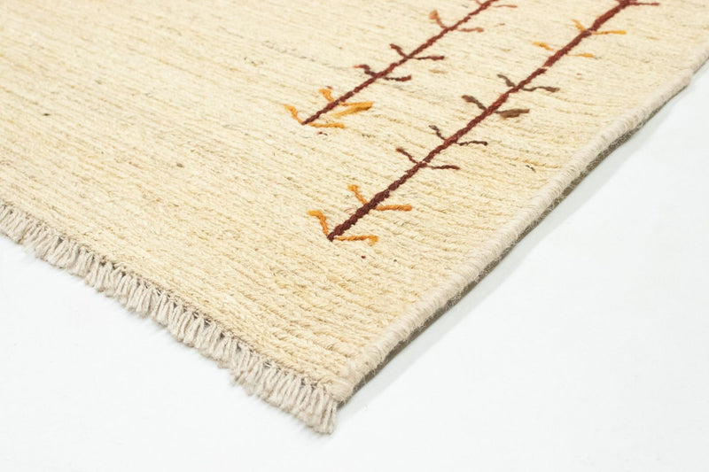 Tapis Gabbeh - Persan - 175 x 117 cm - beige