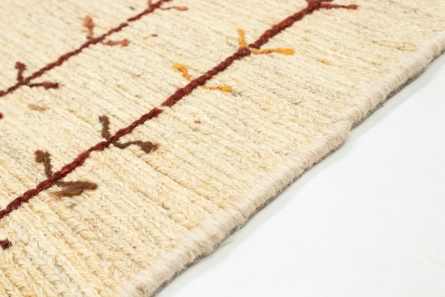 Tapis Gabbeh - Persan - 175 x 117 cm - beige
