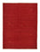 Tapis Gabbeh - Persan - 190 x 140 cm - rouge