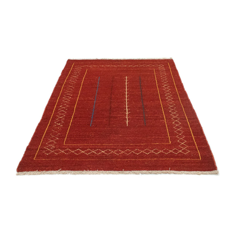 Tapis Gabbeh - Persan - 178 x 118 cm - rouge