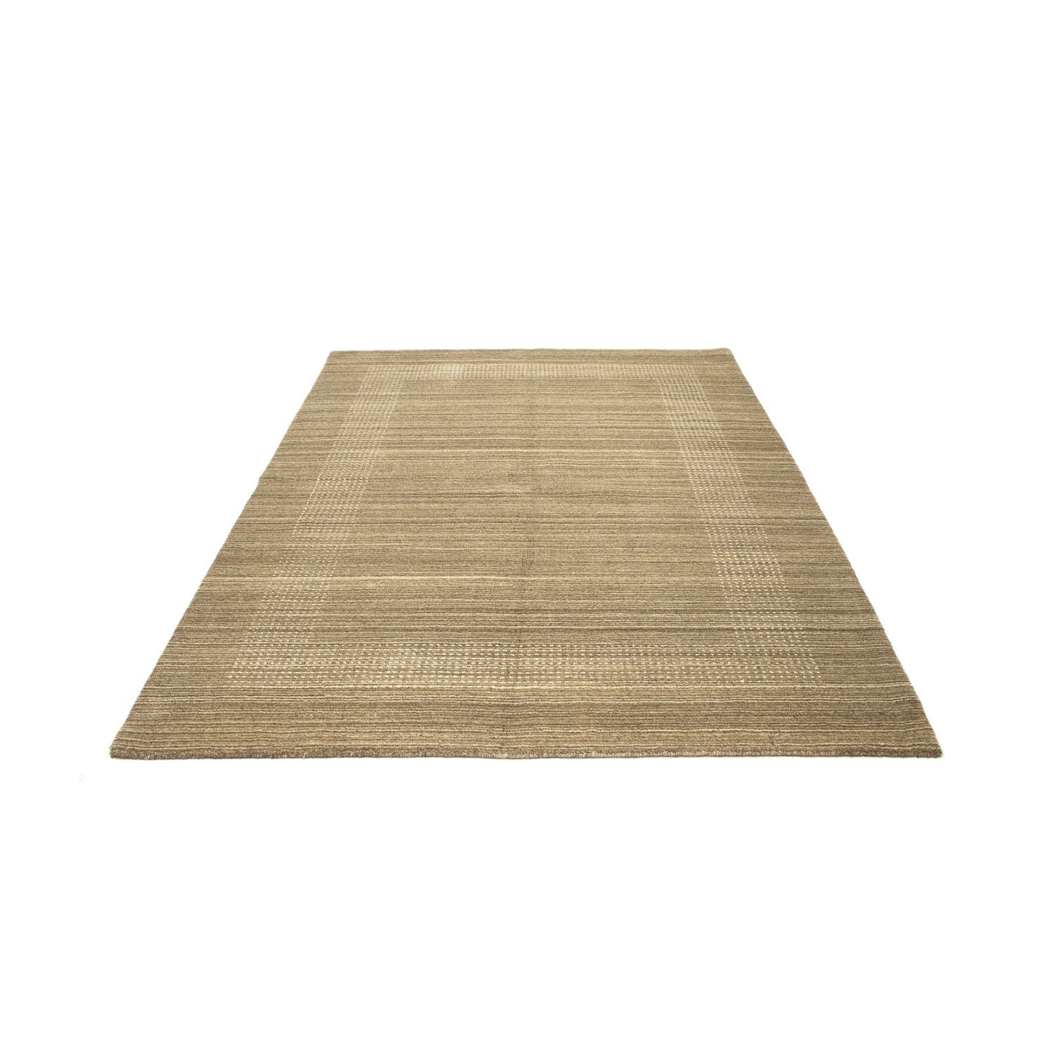 Tapis Gabbeh - Loribaft Persan - 240 x 170 cm - marron foncé