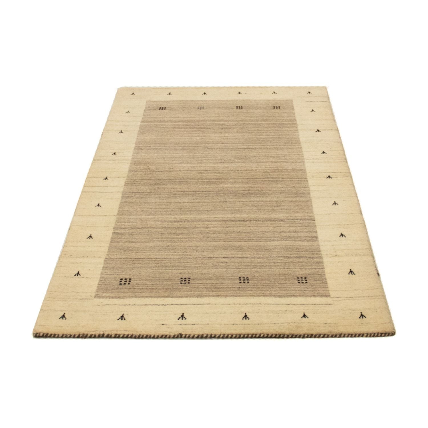 Tapis Gabbeh - Loribaft Persan - 160 x 90 cm - beige