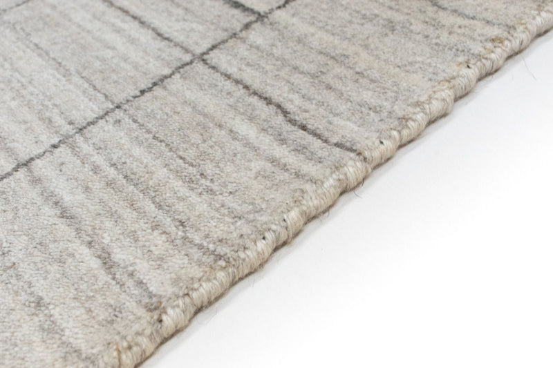 Tapis vintage - 140 x 70 cm - argent