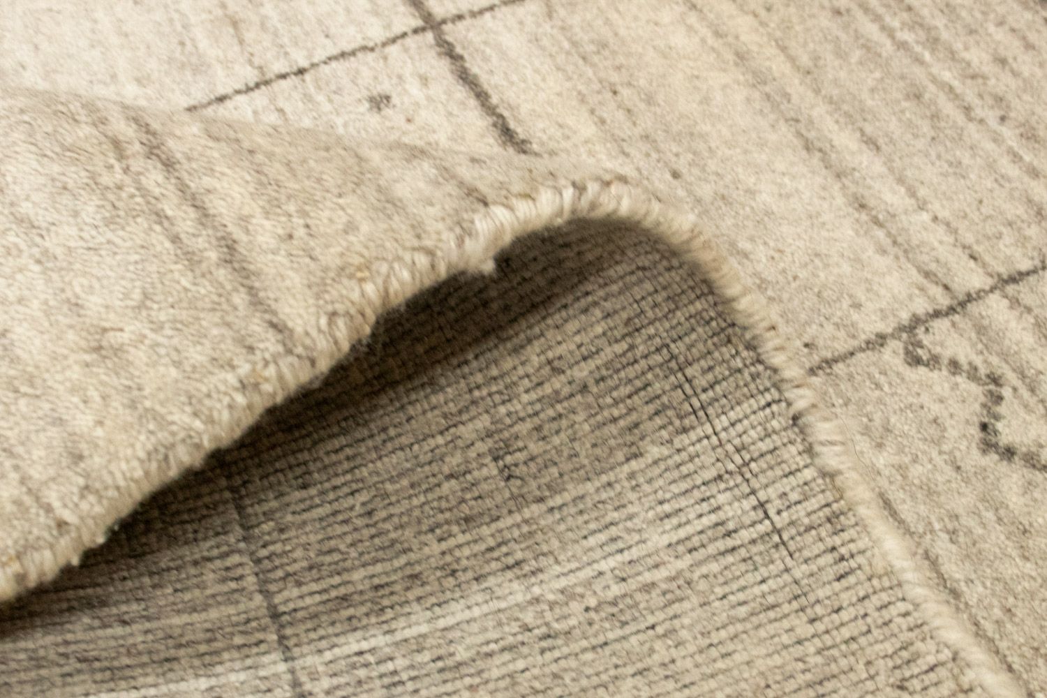Tapis vintage - 160 x 90 cm - beige