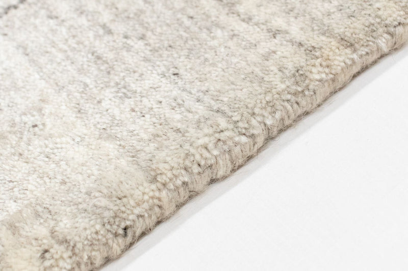 Tapis vintage - 90 x 60 cm - argent