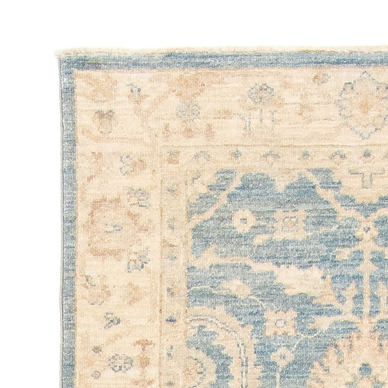 Tapis de couloir Tapis Ziegler - 300 x 80 cm - bleu clair