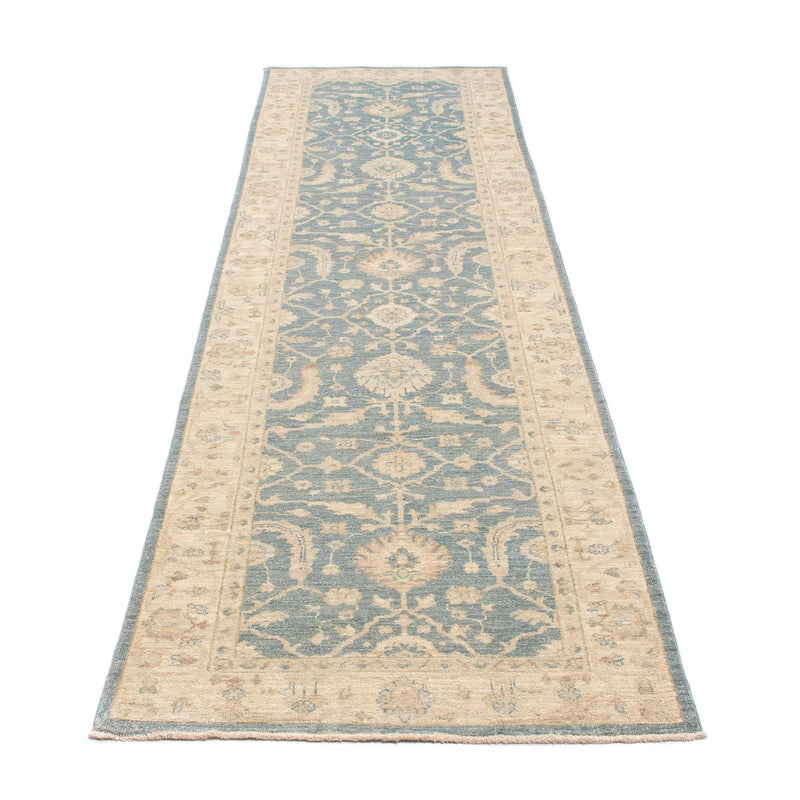 Tapis de couloir Tapis Ziegler - 300 x 80 cm - bleu clair