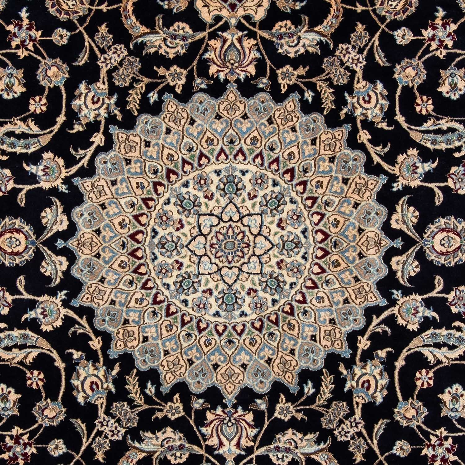 Tapis persan - Nain - 290 x 204 cm - noir