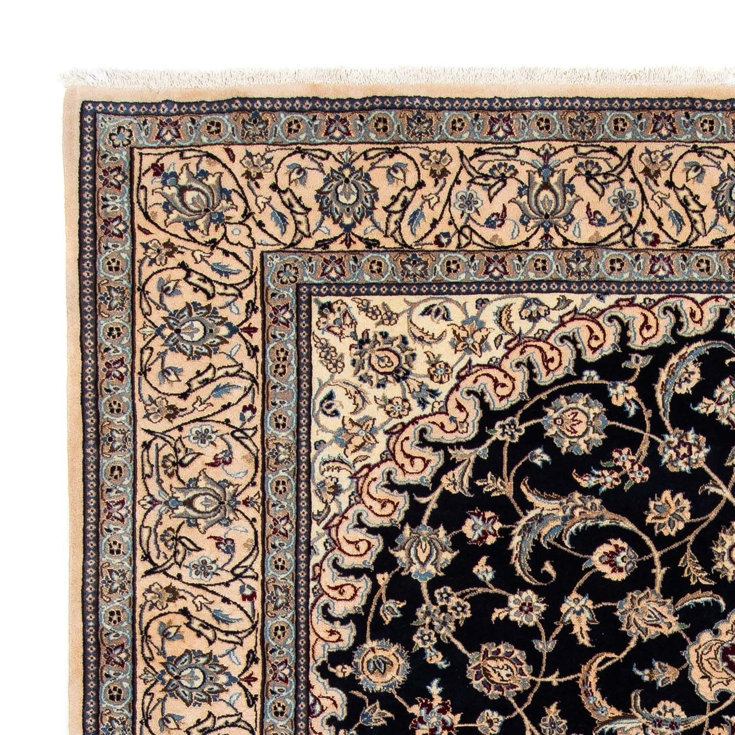Tapis persan - Nain - 290 x 204 cm - noir