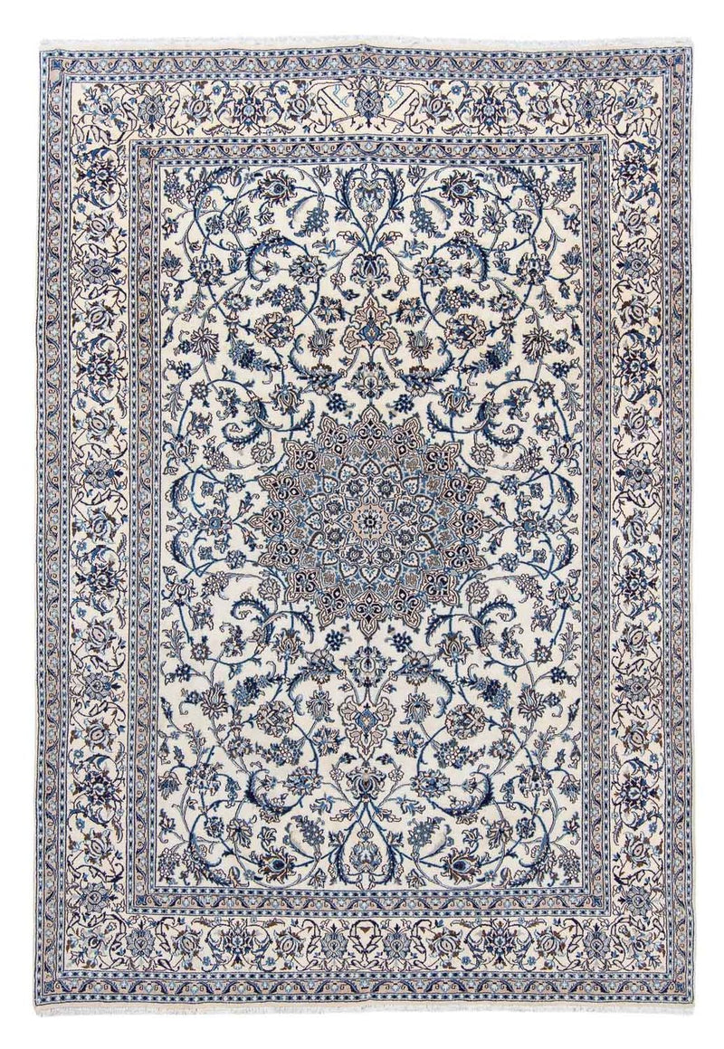 Tapis persan - Nain - 291 x 199 cm - beige