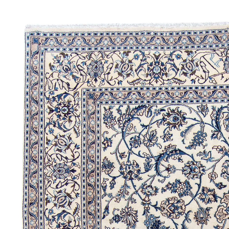 Tapis persan - Nain - 291 x 199 cm - beige