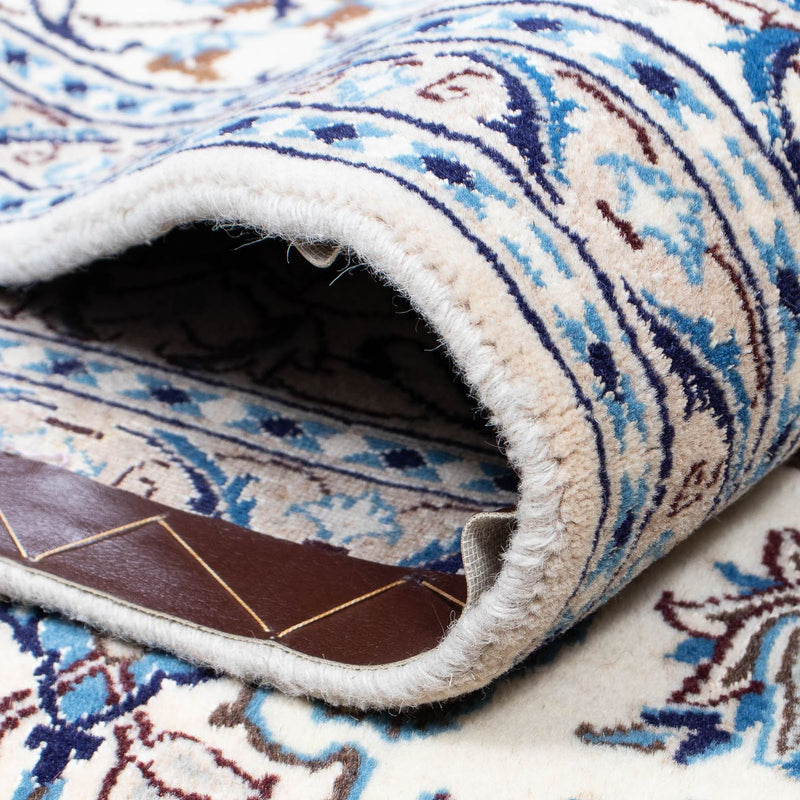 Tapis persan - Nain - 291 x 199 cm - beige