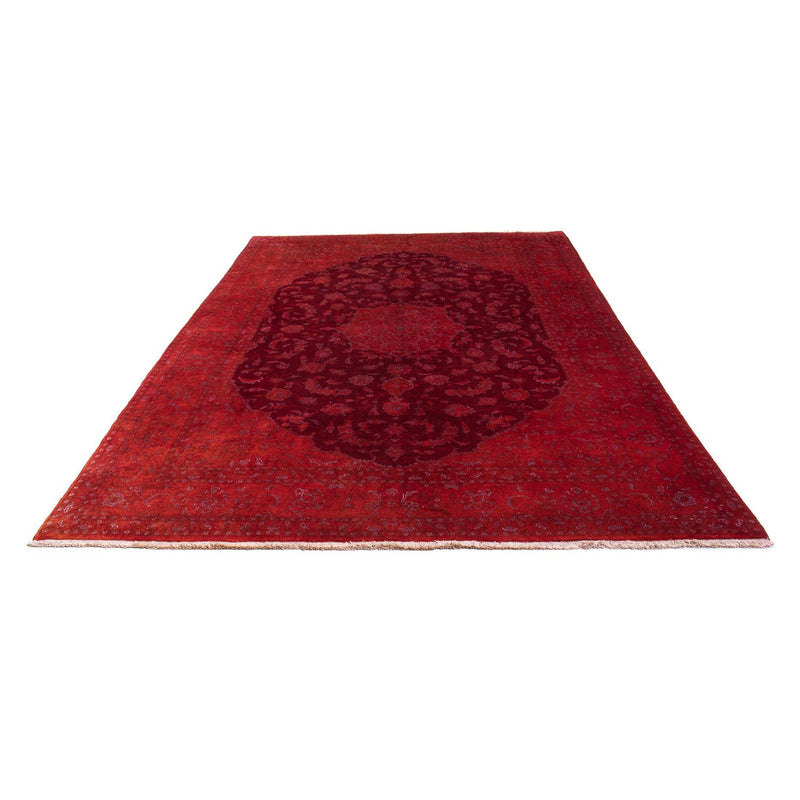 Tapis persan - Nain - 288 x 195 cm - rouge foncé
