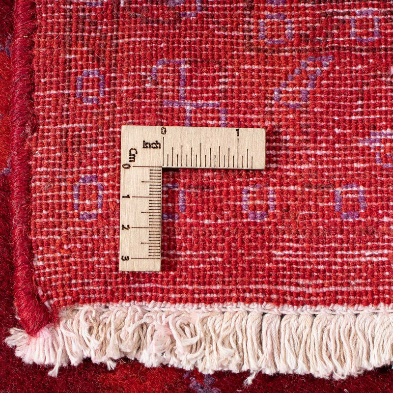 Tapis persan - Nain - 288 x 195 cm - rouge foncé