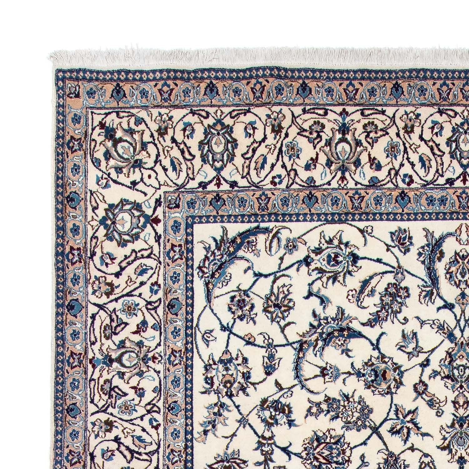 Tapis persan - Nain - 319 x 201 cm - beige