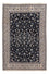 Tapis persan - Nain - 295 x 199 cm - bleu foncé