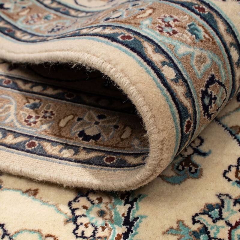 Tapis persan - Nain - 306 x 202 cm - beige
