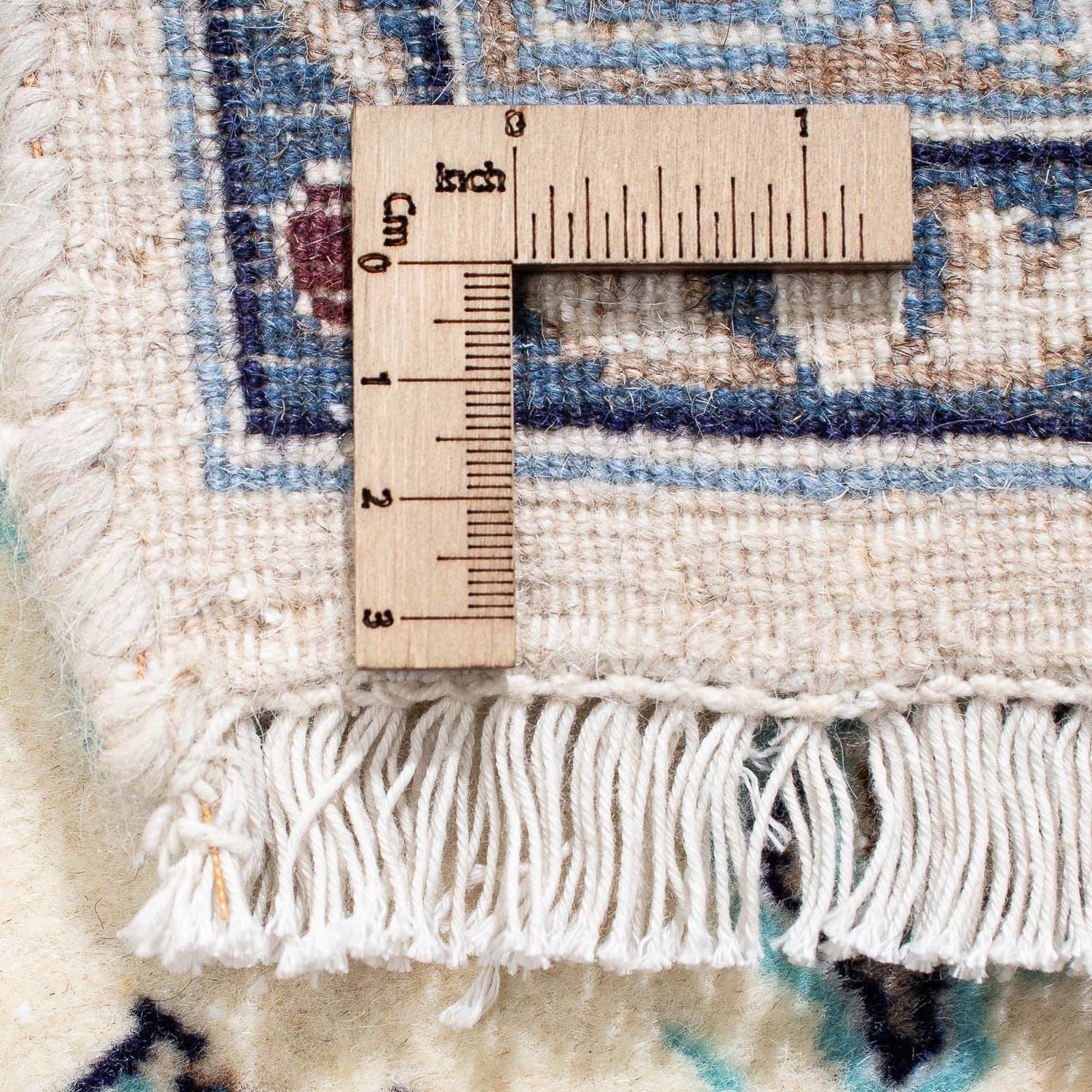 Tapis persan - Nain - 306 x 202 cm - beige