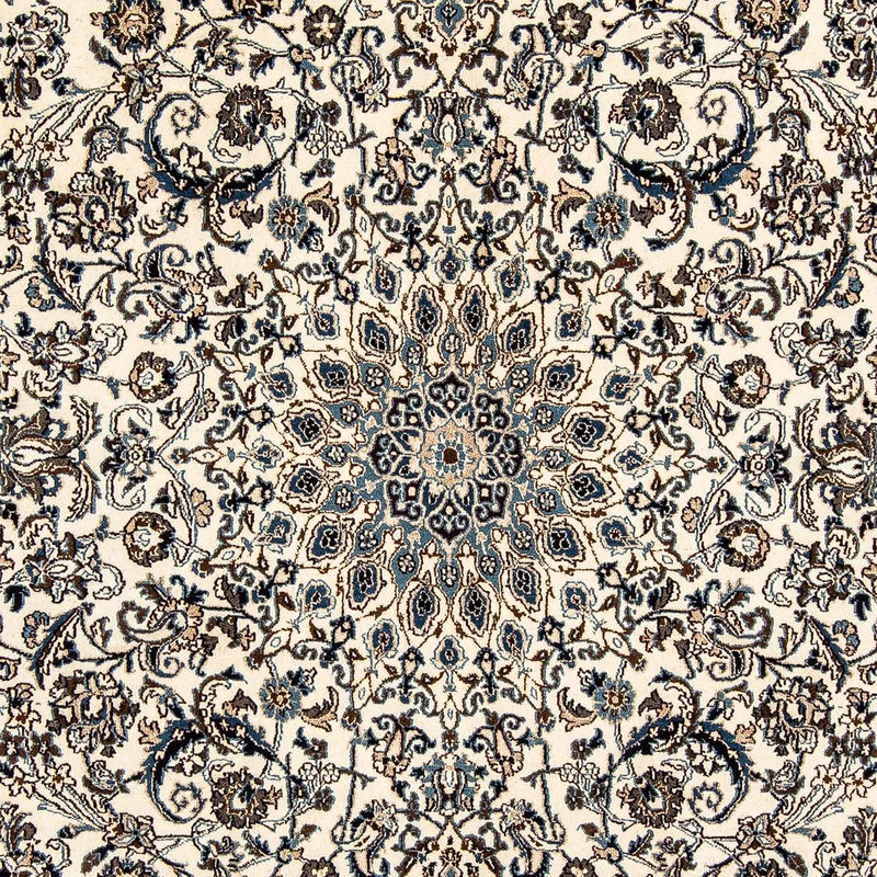 Tapis persan - Nain - 291 x 196 cm - beige