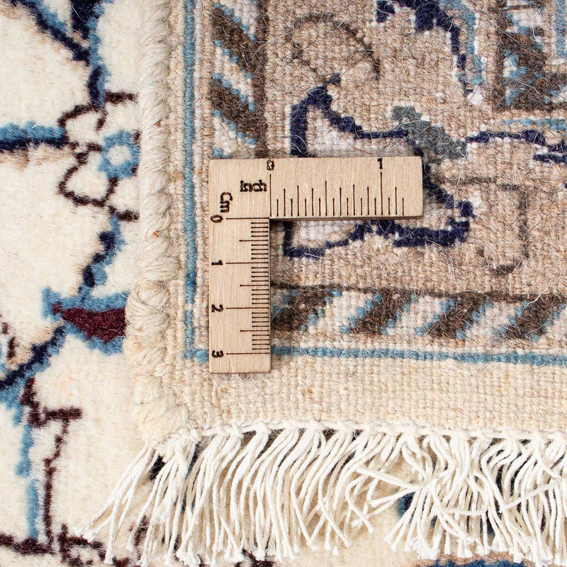 Tapis persan - Nain - 291 x 196 cm - beige