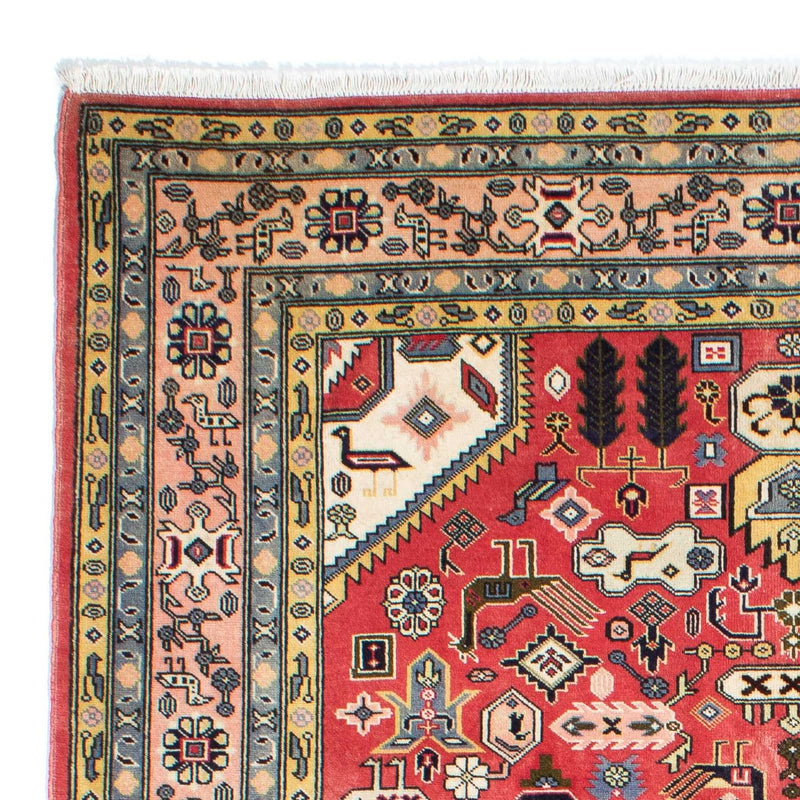 Tapis persan - Nain - 241 x 168 cm - rouge clair