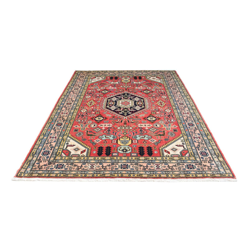 Tapis persan - Nain - 241 x 168 cm - rouge clair