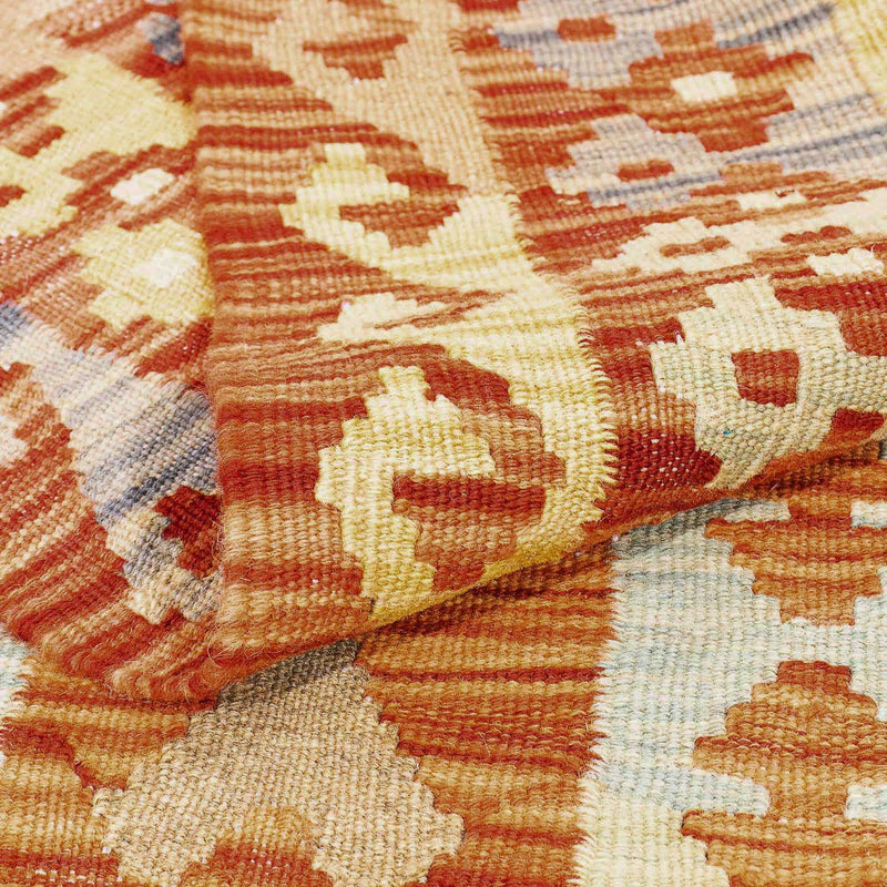 Tapis Kelim - Splash - 311 x 210 cm - multicolore