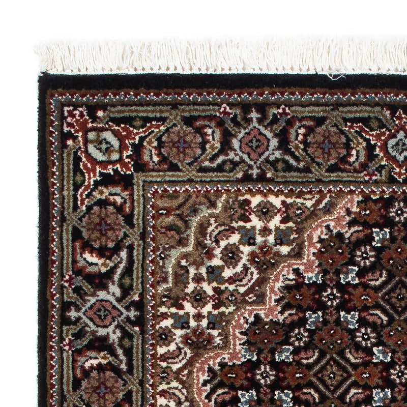 Tapis persan - Tabriz - 140 x 73 cm - bleu foncé