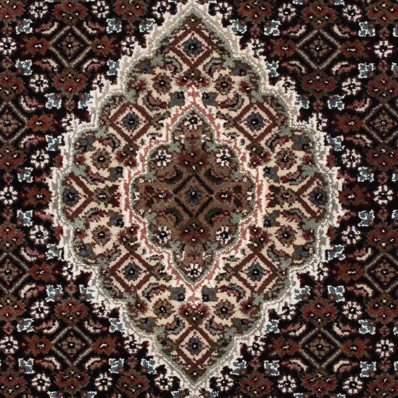 Tapis persan - Tabriz - 141 x 73 cm - bleu foncé