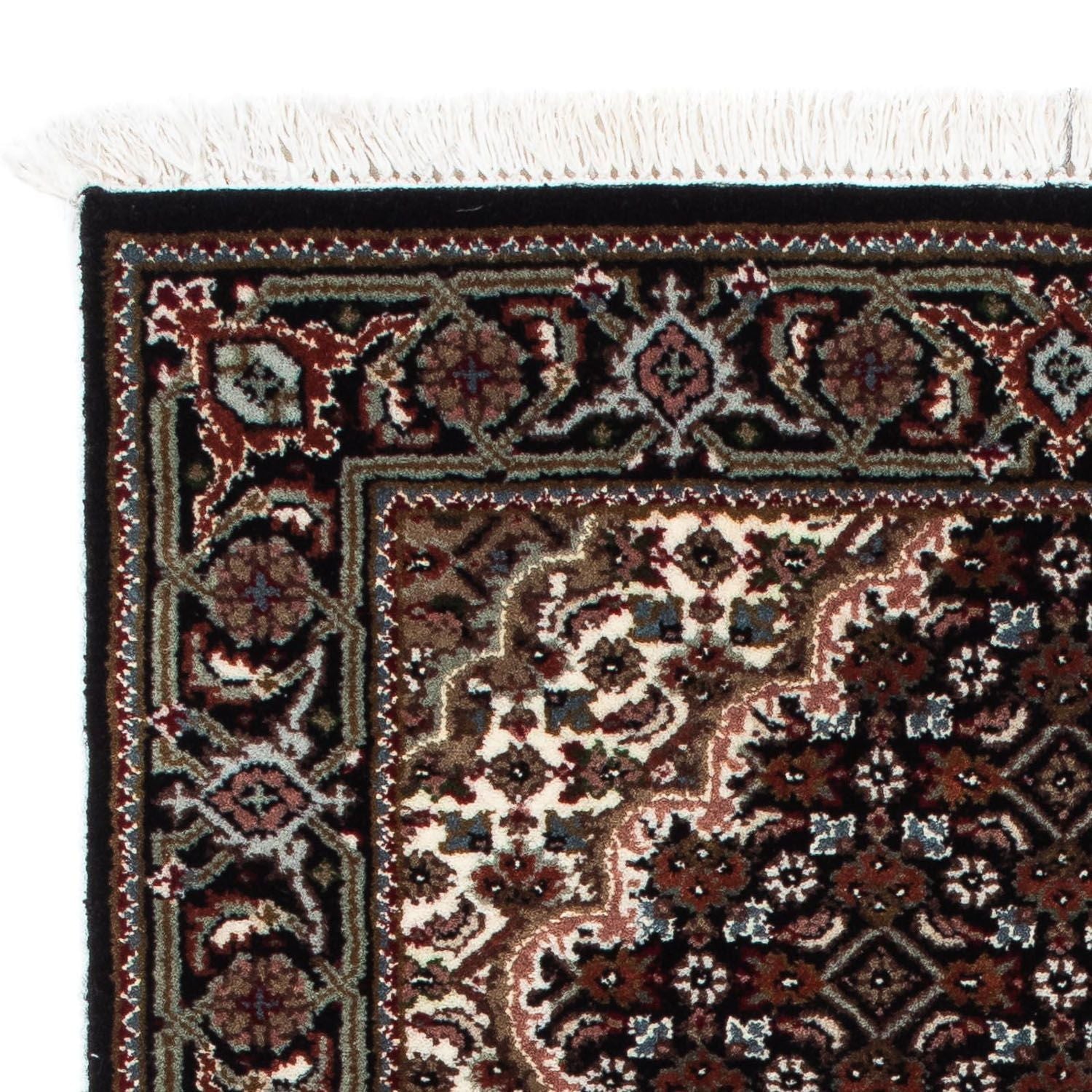 Tapis persan - Tabriz - 141 x 73 cm - bleu foncé