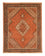 Tapis persan - Tabriz - 205 x 145 cm - rouille