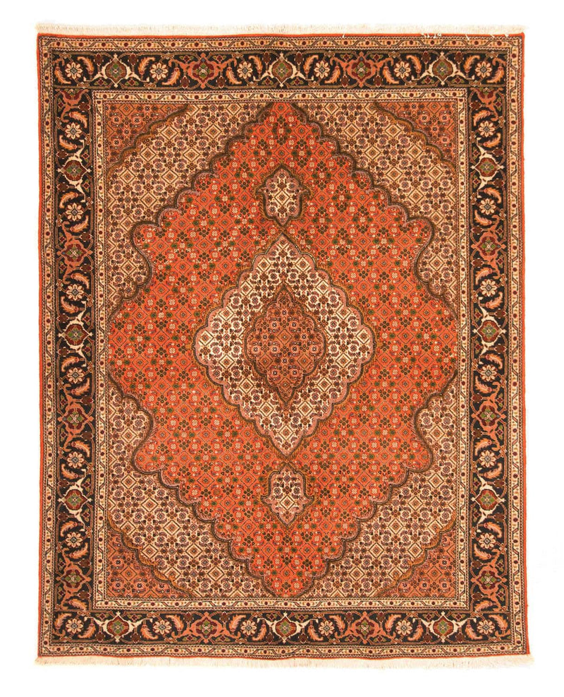 Tapis persan - Tabriz - 205 x 145 cm - rouille