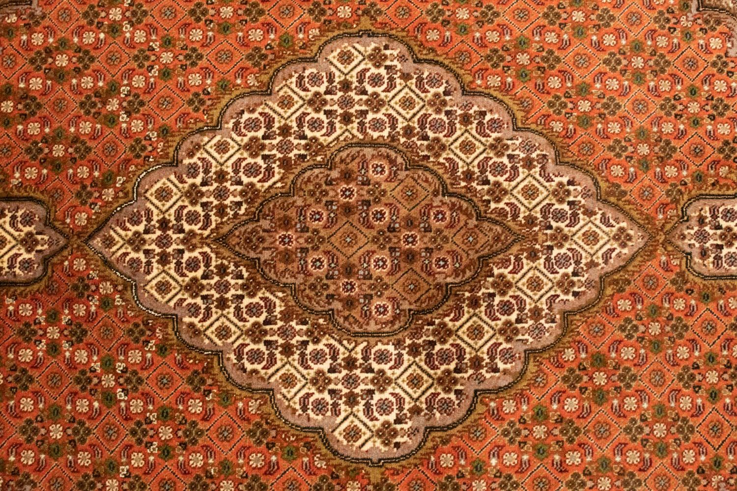 Tapis persan - Tabriz - 205 x 145 cm - rouille