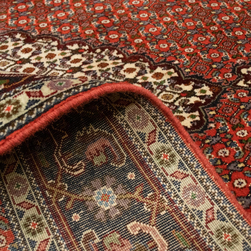 Tapis persan - Tabriz - 208 x 146 cm - rouge clair