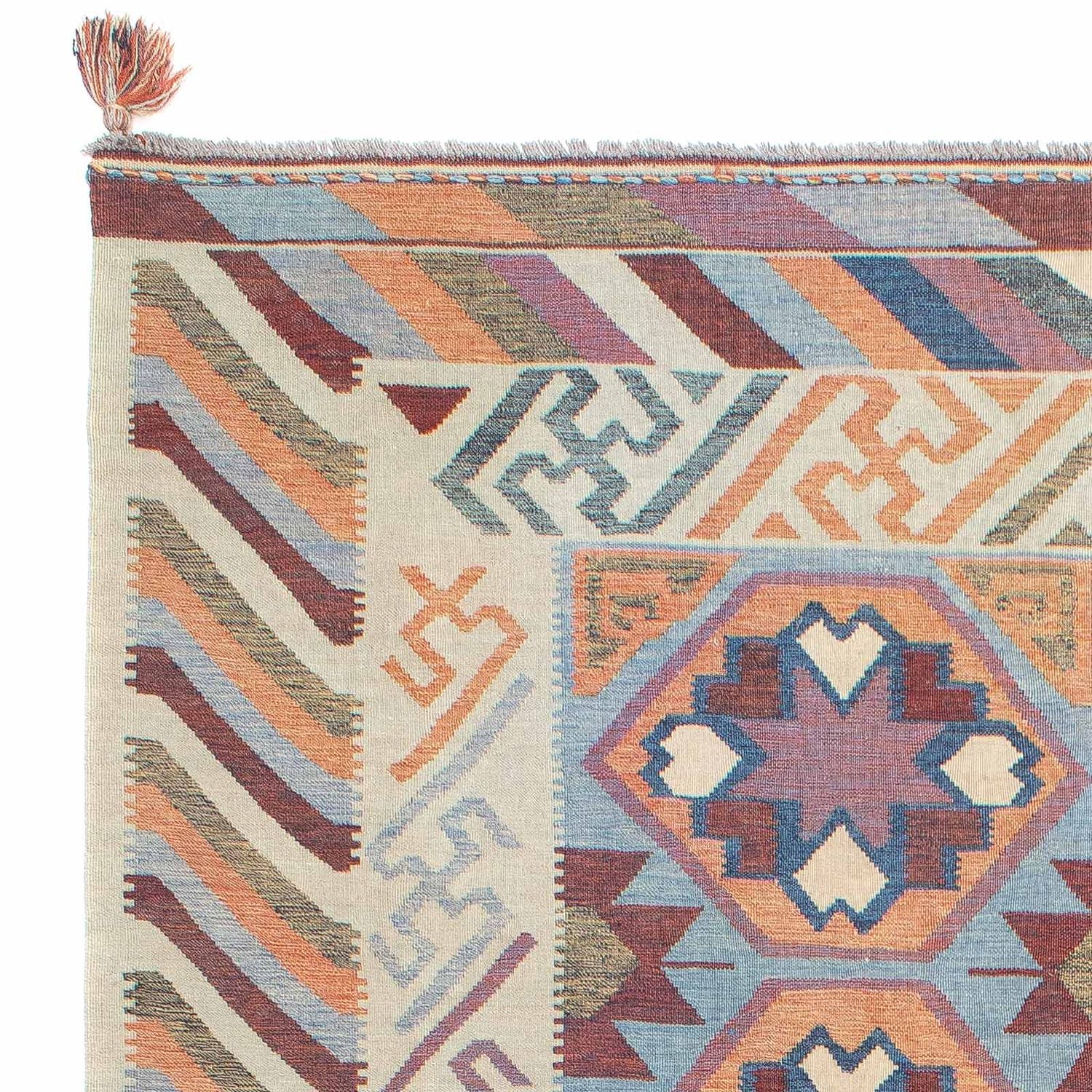 Tapis Kelim - Tendance - 300 x 192 cm - multicolore