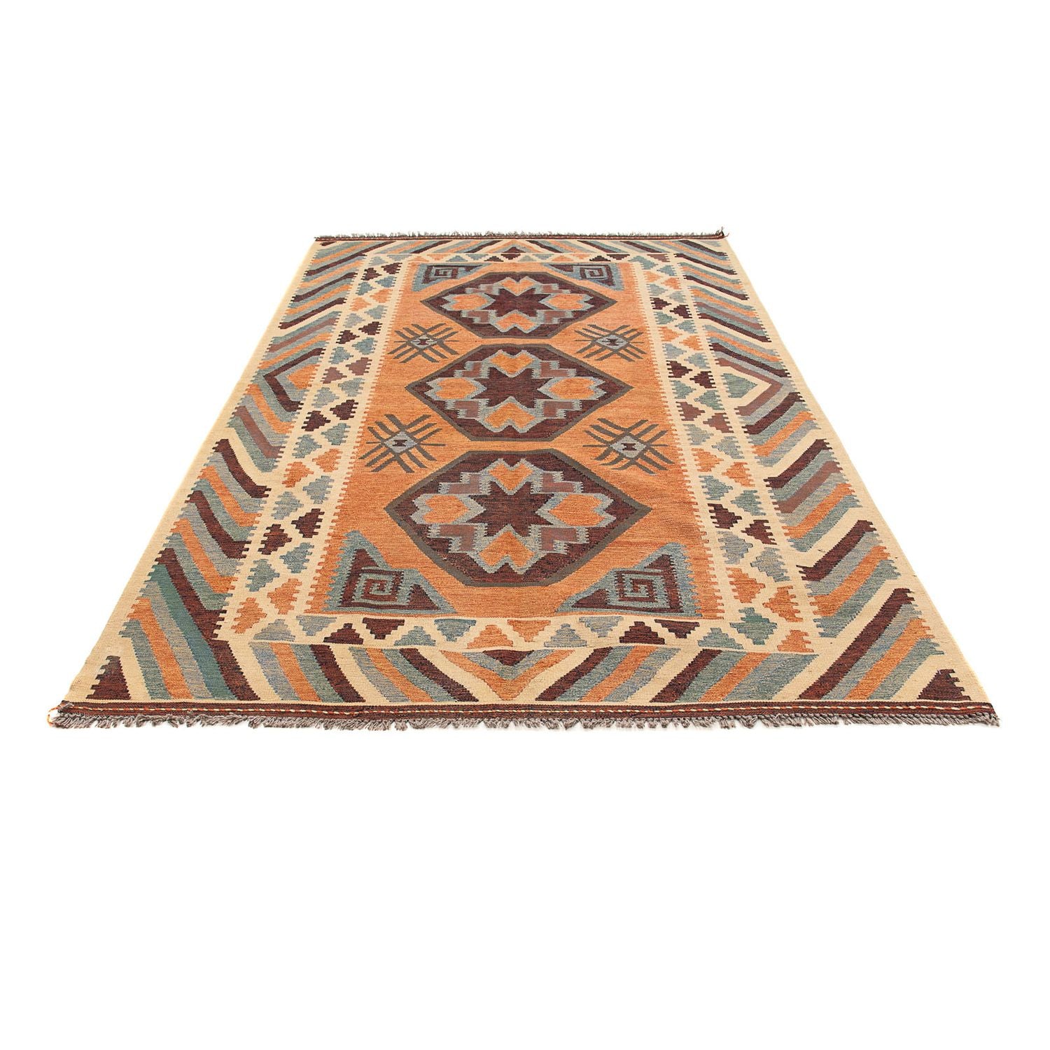 Tapis Kelim - Oriental - 243 x 163 cm - multicolore