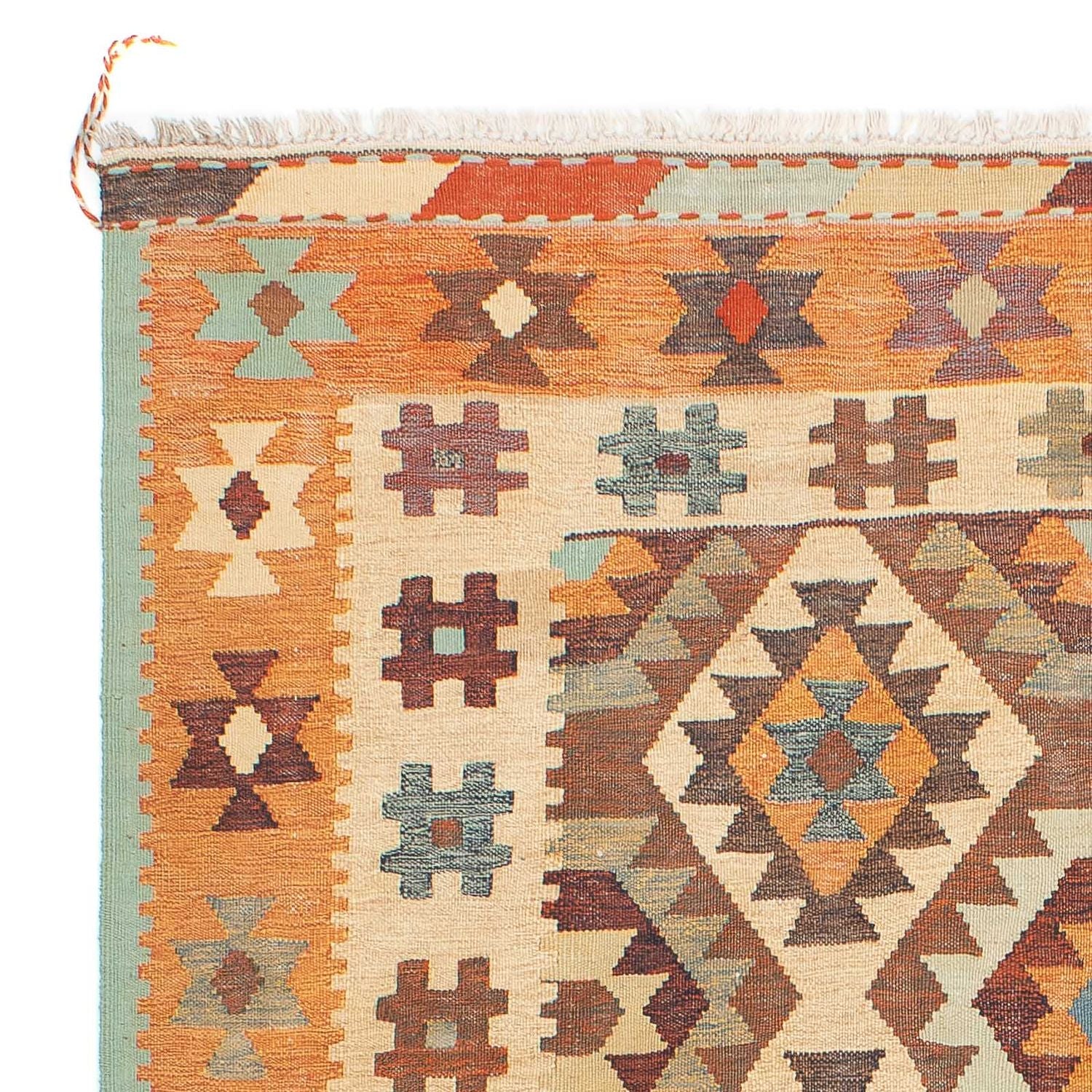Tapis Kelim - Oriental - 212 x 152 cm - multicolore