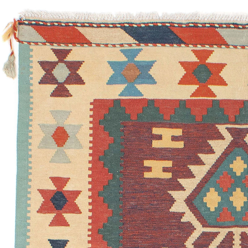 Tapis Kelim - Tendance - 181 x 121 cm - multicolore