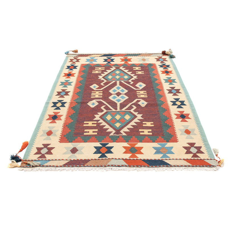 Tapis Kelim - Tendance - 181 x 121 cm - multicolore
