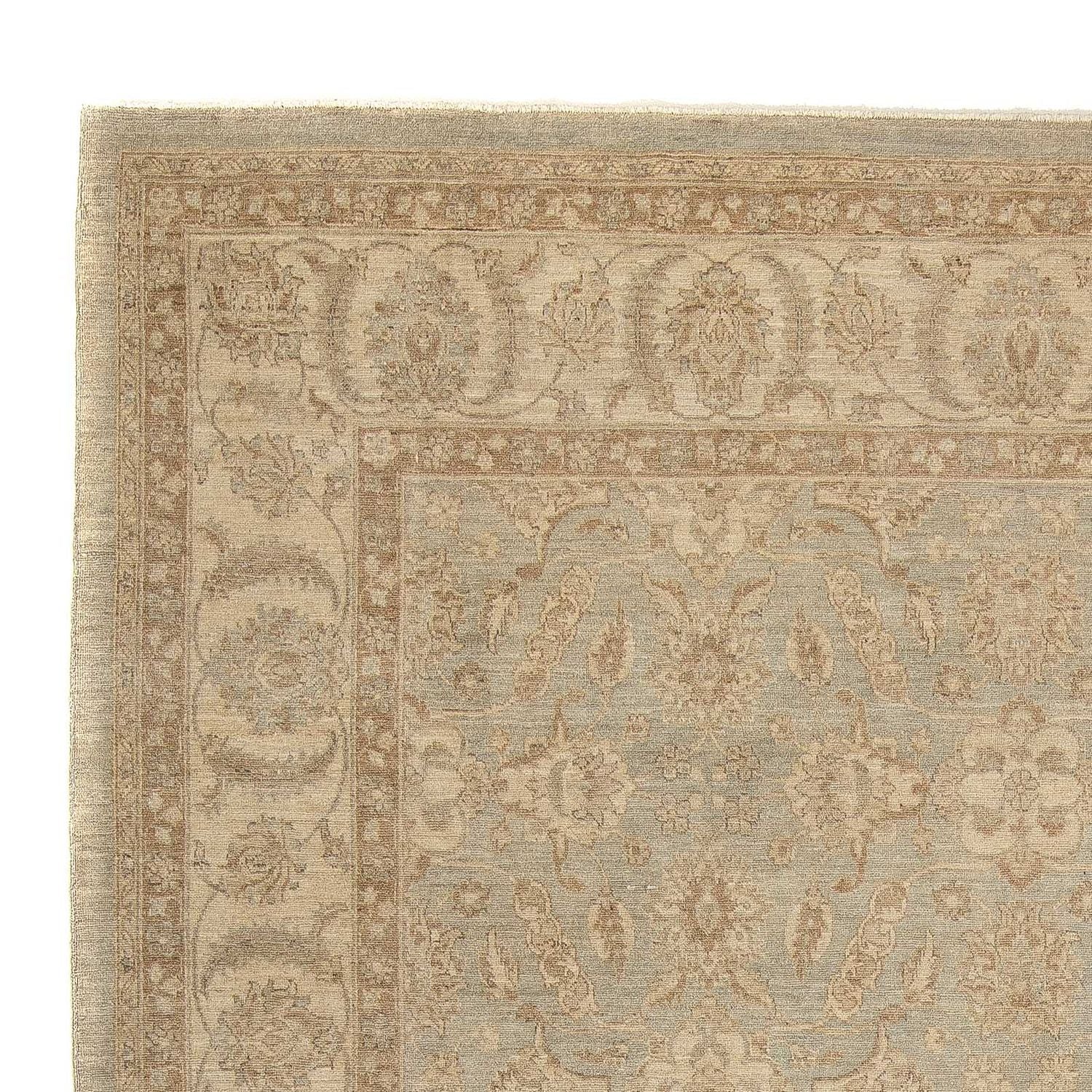 Tapis persan - Tabriz - 313 x 250 cm - marron clair