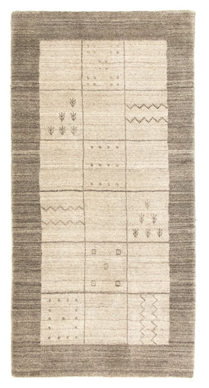 Tapis vintage - 140 x 70 cm - argent