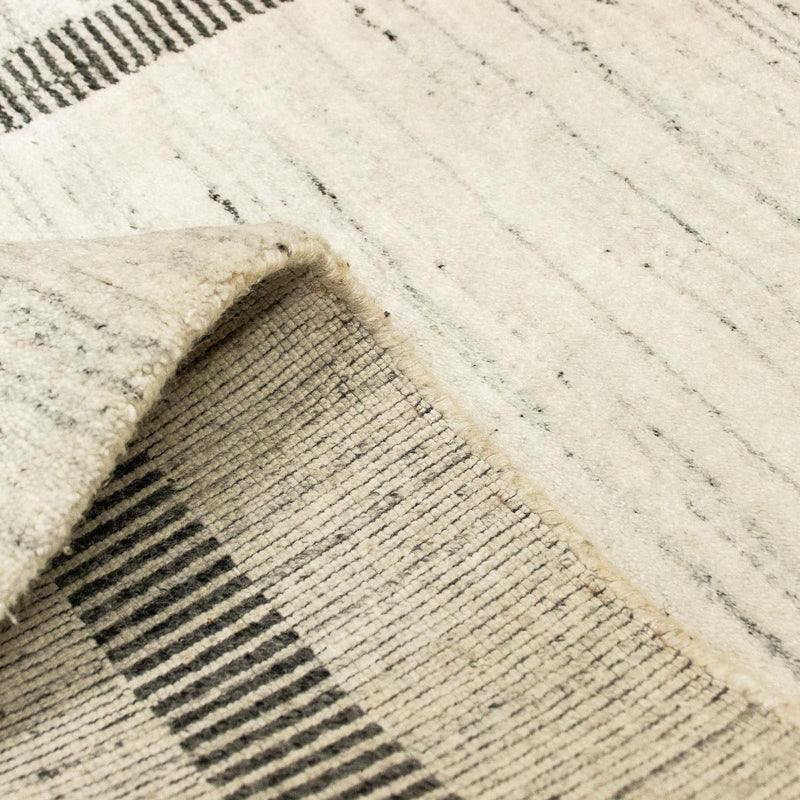 Tapis Gabbeh - Loribaft Persan - 140 x 70 cm - gris