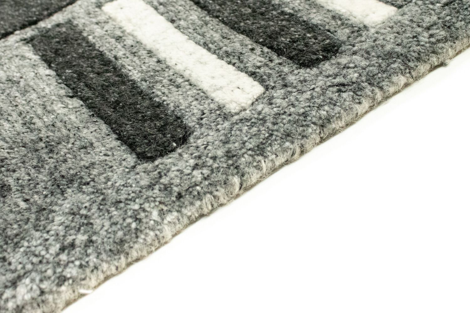 Tapis vintage - 200 x 140 cm - noir
