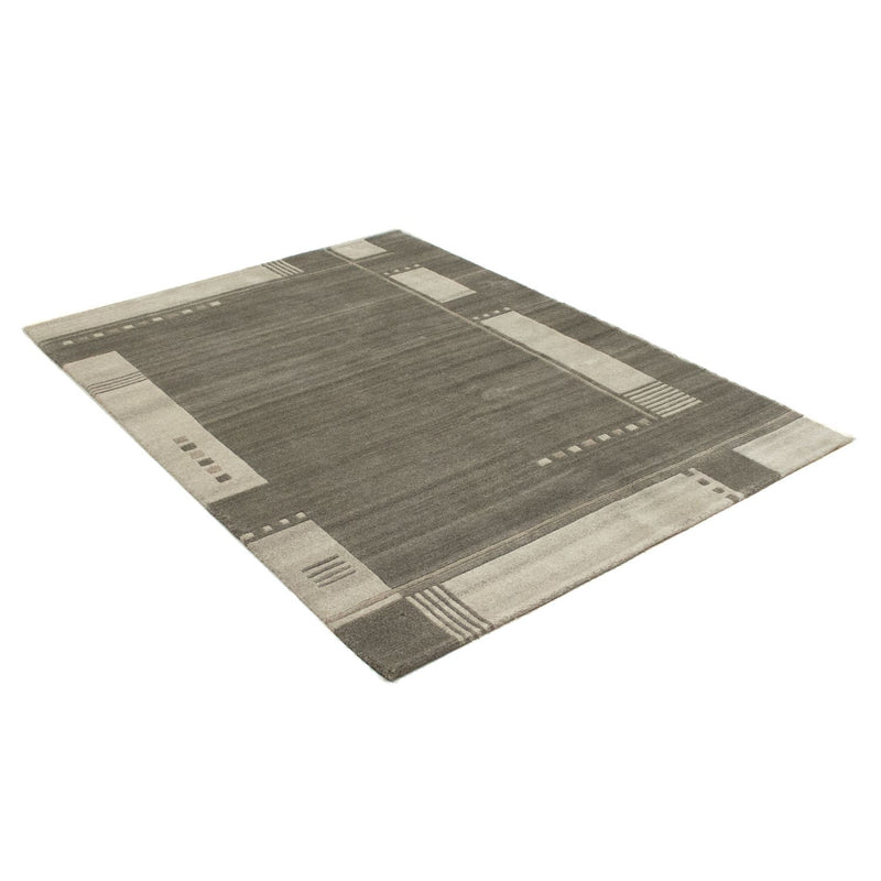 Tapis Népalais - 200 x 140 cm - gris