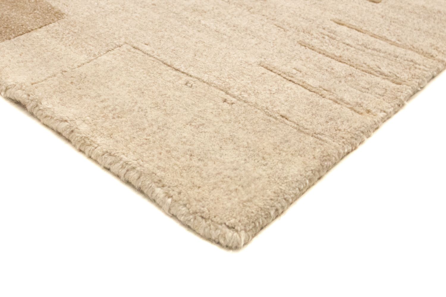 Tapis Népalais - 160 x 90 cm - beige