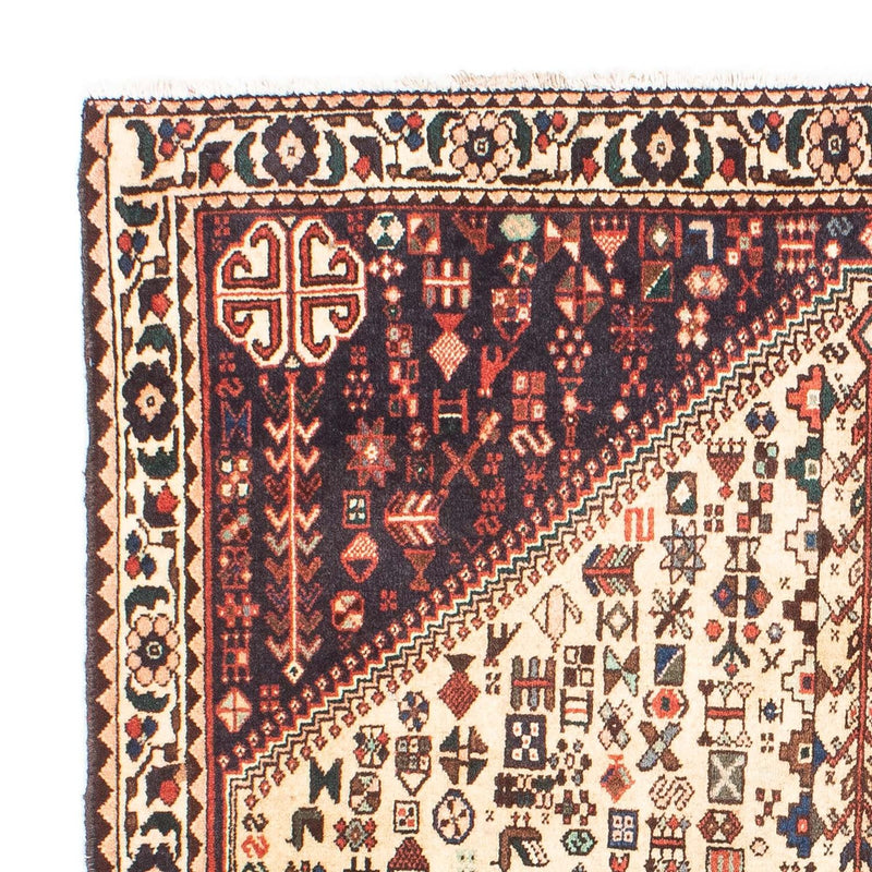 Tapis persan - Nomadic - 143 x 110 cm - beige
